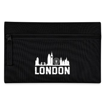 London Skyline - Federtasche - Schwarz - Vorne