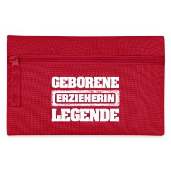 Profession: Educator - Pencil Case - red - Front