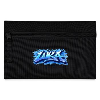 LUKA GRAFFITI NAME FOR PERFECT GIFT PRINTABLE  - Trousse - noir - Devant