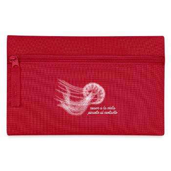 Medusa Elegante – Suave solo a la Vista - Pencil Case - red - Front