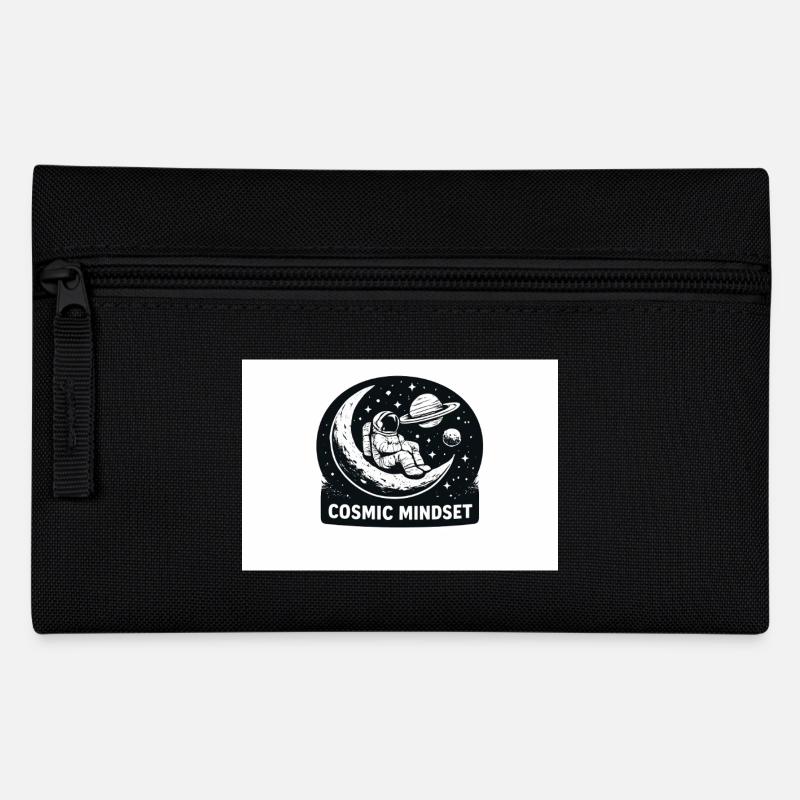Cosmic Mindset - Pencil Case - black