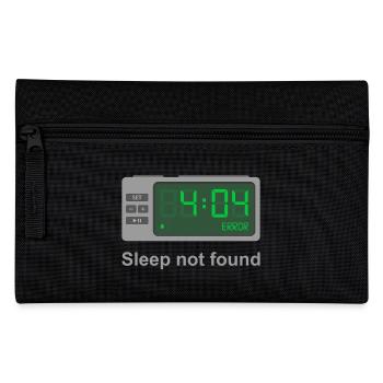 Erreur 404 - Sommeil non trouvé - Trousse - noir - Devant