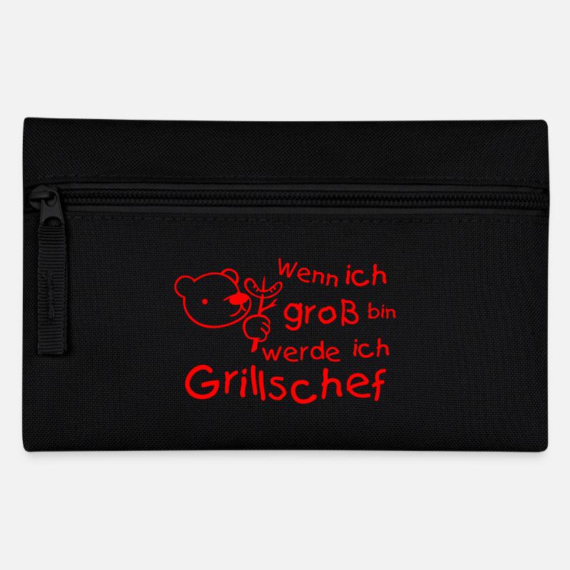 When I grow up .. (1) 1farb - Pencil Case - black