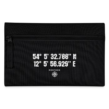 Rostock Geocacher Globetrotter Gift - Pencil Case - black - Front