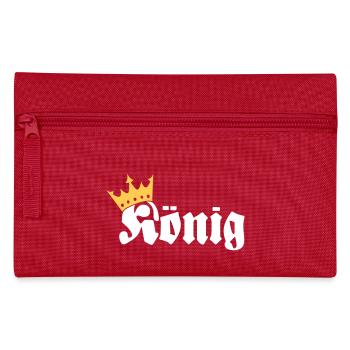 König - Federtasche - Rot - Vorne