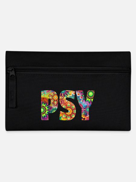 Psy trance - Pencil Case - black