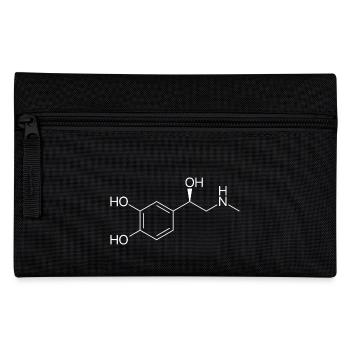 Molécule d'adrénaline - blanc - Trousse - noir - Devant