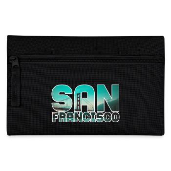 San Francisco - Federtasche - Schwarz - Vorne