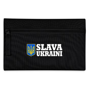 Slava ukraini - Pencil Case - black - Front