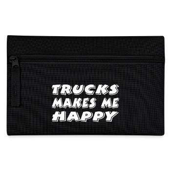 Trucks - Federtasche - Schwarz - Vorne