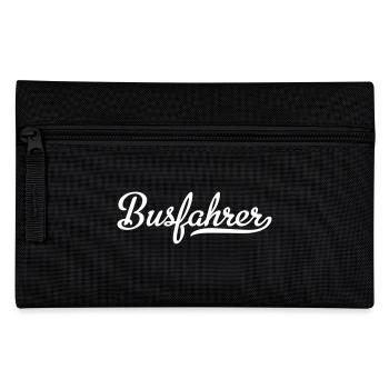 Busfahrer - Federtasche - Schwarz - Vorne
