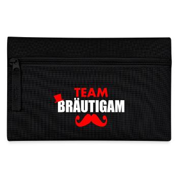 Team bräutigam - Federtasche - Schwarz - Vorne
