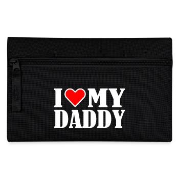 I love my dad - Federtasche - Schwarz - Vorne