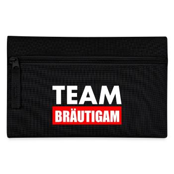 Team bräutigam - Federtasche - Schwarz - Vorne