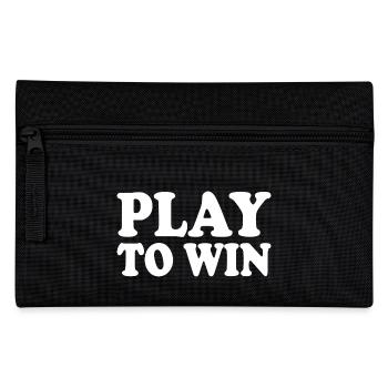 Play to win - Pencil Case - black - Front