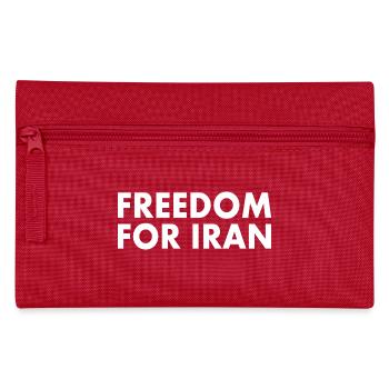 Freedom for iran - Pencil Case - red - Front