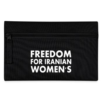 Freedom for iranian womens - Pencil Case - black - Front
