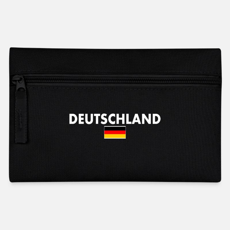 Deutschland - Federtasche - Schwarz