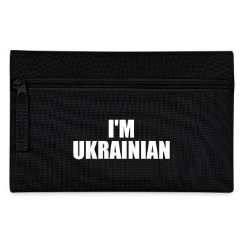 Ukraine - Pencil Case - black - Front