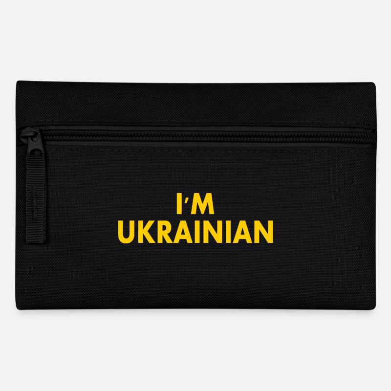 Im ukrainian - Federtasche - Schwarz