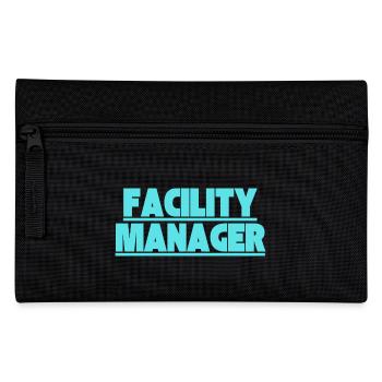 Facility Manager In-house technician Caretaker - Pencil Case - black - Front