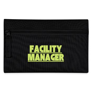 Facility Manager - Pencil Case - black - Front