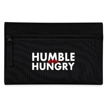 Humble and hungry - Pencil Case - black - Front