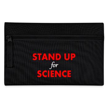 stand up for science - Pencil Case - black - Front