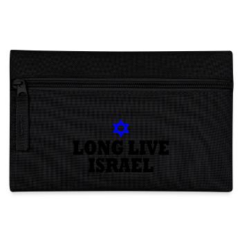 Long live israel - Pencil Case - black - Front