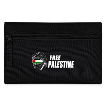 Free palestine - Pencil Case - black - Front