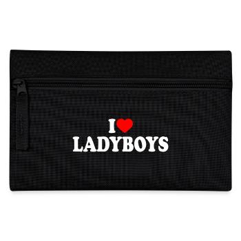 I love ladyboys - Trousse - noir - Devant