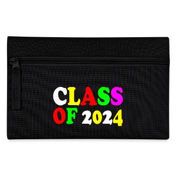 Class of 2024 - Pencil Case - black - Front