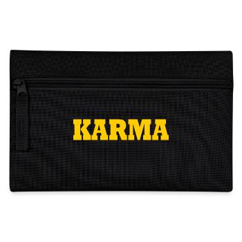 Karma - Federtasche - Schwarz - Vorne