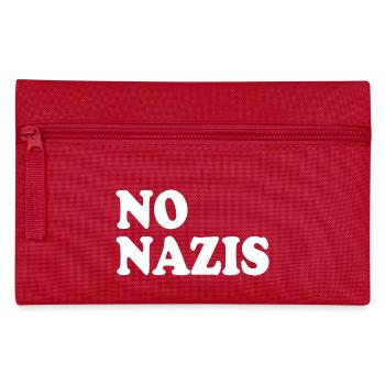 Pas de nazis - Trousse - rouge - Devant