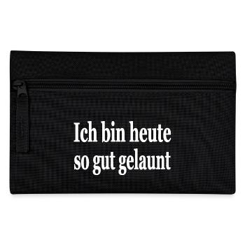 Party - Federtasche - Schwarz - Vorne