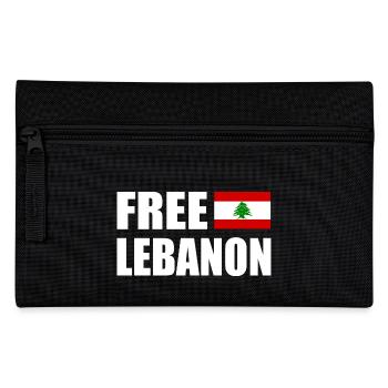 free lebanon - libanon - Federtasche - Schwarz - Vorne