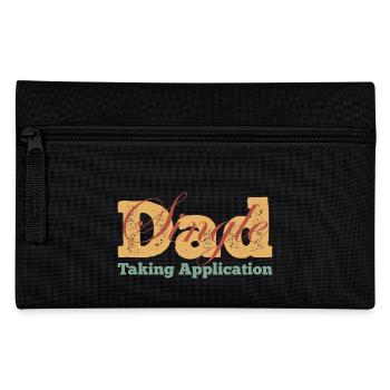 Single Dad taking application funny cool - Federtasche - Schwarz - Vorne