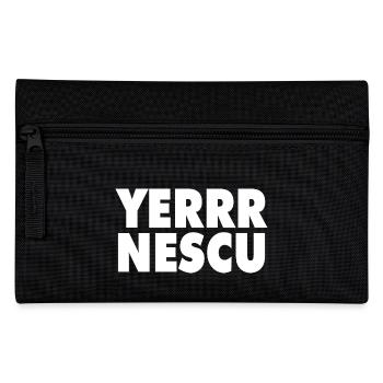 Yerrr Nescu - Pencil Case - black - Front