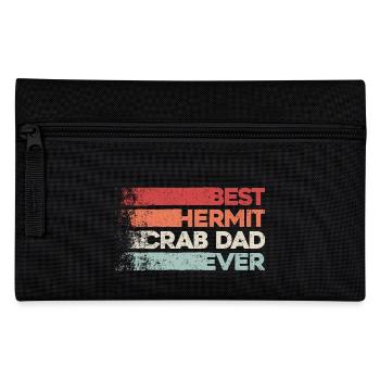 Best Hermit Crab Dad Ever: Crab Love! - Pencil Case - black - Front