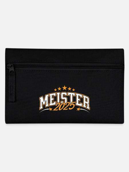 Meister 2025 - Federtasche - Schwarz