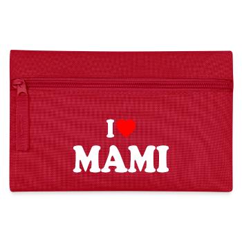 I love mami - Federtasche - Rot - Vorne
