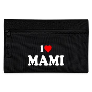 I love mami - Federtasche - Schwarz - Vorne