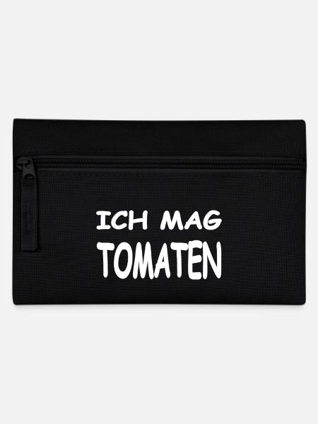 Tomaten - Federtasche - Schwarz