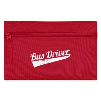 Busfahrer - Federtasche - Rot - Vorne