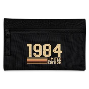 Born in 1984 Birthday - 1984 Vintage 1984 Gift - Pencil Case - black - Front