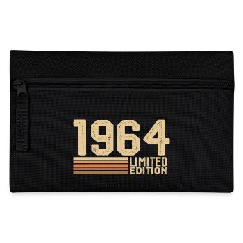 Né en 1964 anniversaire - Cadeau 1964 Vintage 1964 - Trousse - noir - Devant