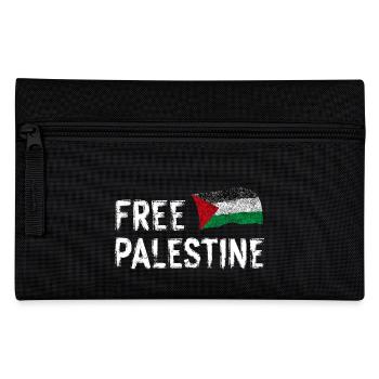 Free Palestine - Pencil Case - black - Front