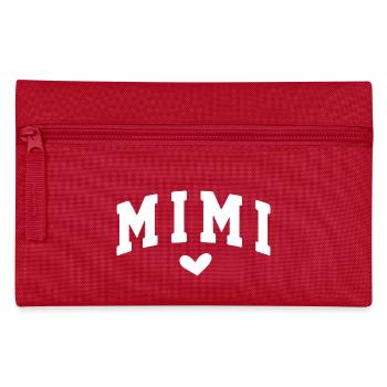 Mimi Love Heart Design für Großmütter - Federtasche - Rot - Vorne