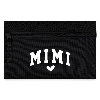 Mimi Love Heart Design for Grandmothers - Pencil Case - black - Front