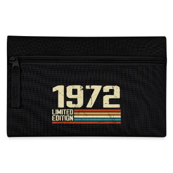 Vintage 1972 Anniversaire Rétro - Né en 1972 - Trousse - noir - Devant
